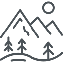 mountain view icon